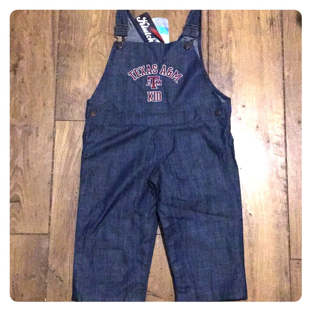 Child’s Texas A&M overalls